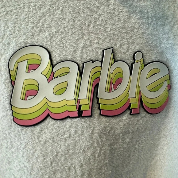 Forever 21 Cropped Barbie Hoodie Size medium - Picture 1 of 6